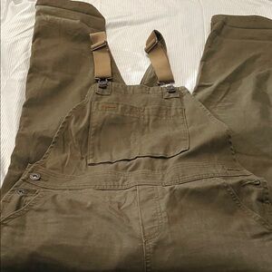 REI Cooperative Khaki Green Overalls